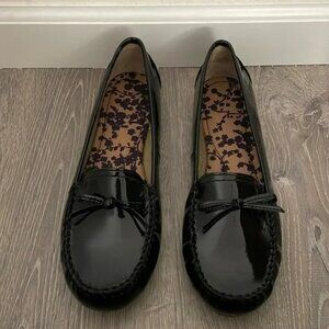 Lands' End Black Flats, Size 9